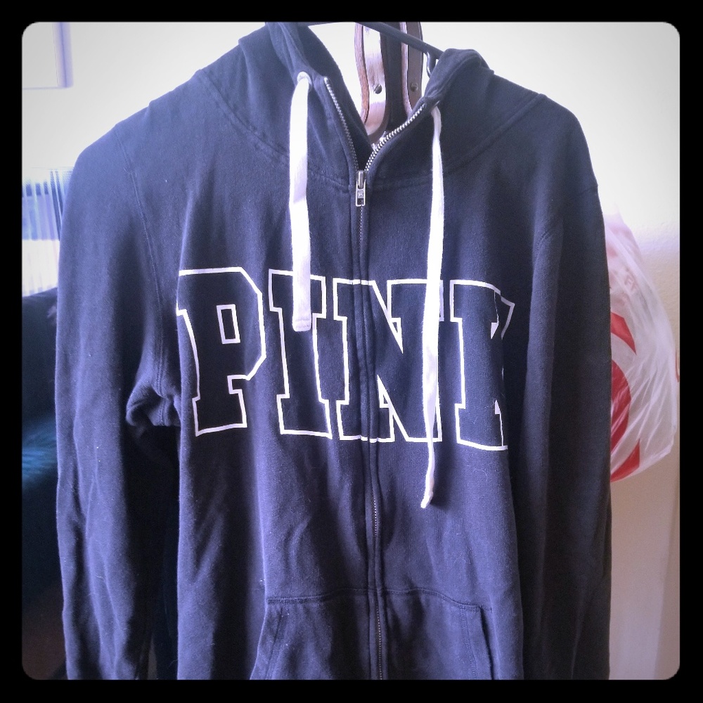 PINK Zip Up Hoodie